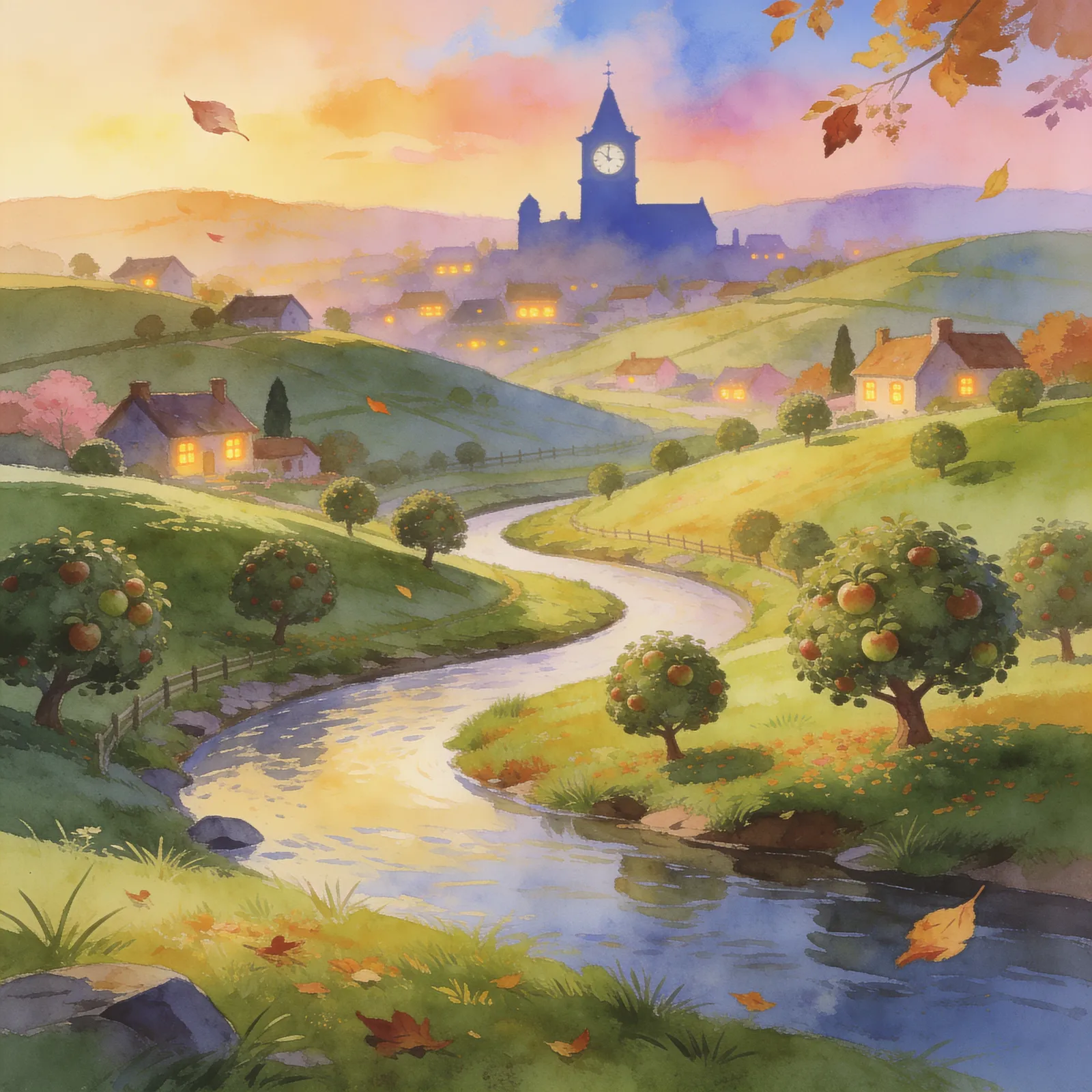 Animal Crossing backdrop art