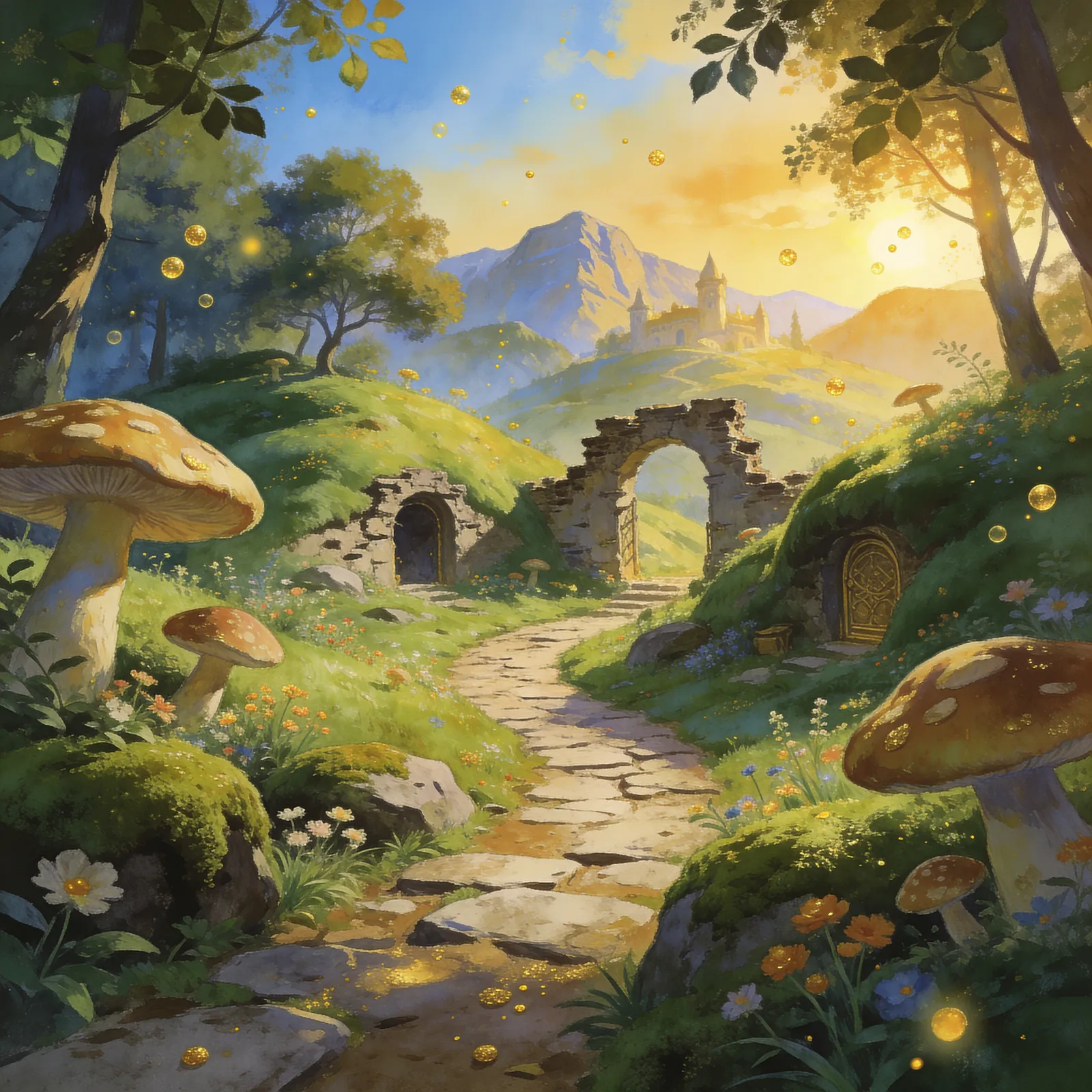 Banjo-Kazooie backdrop art