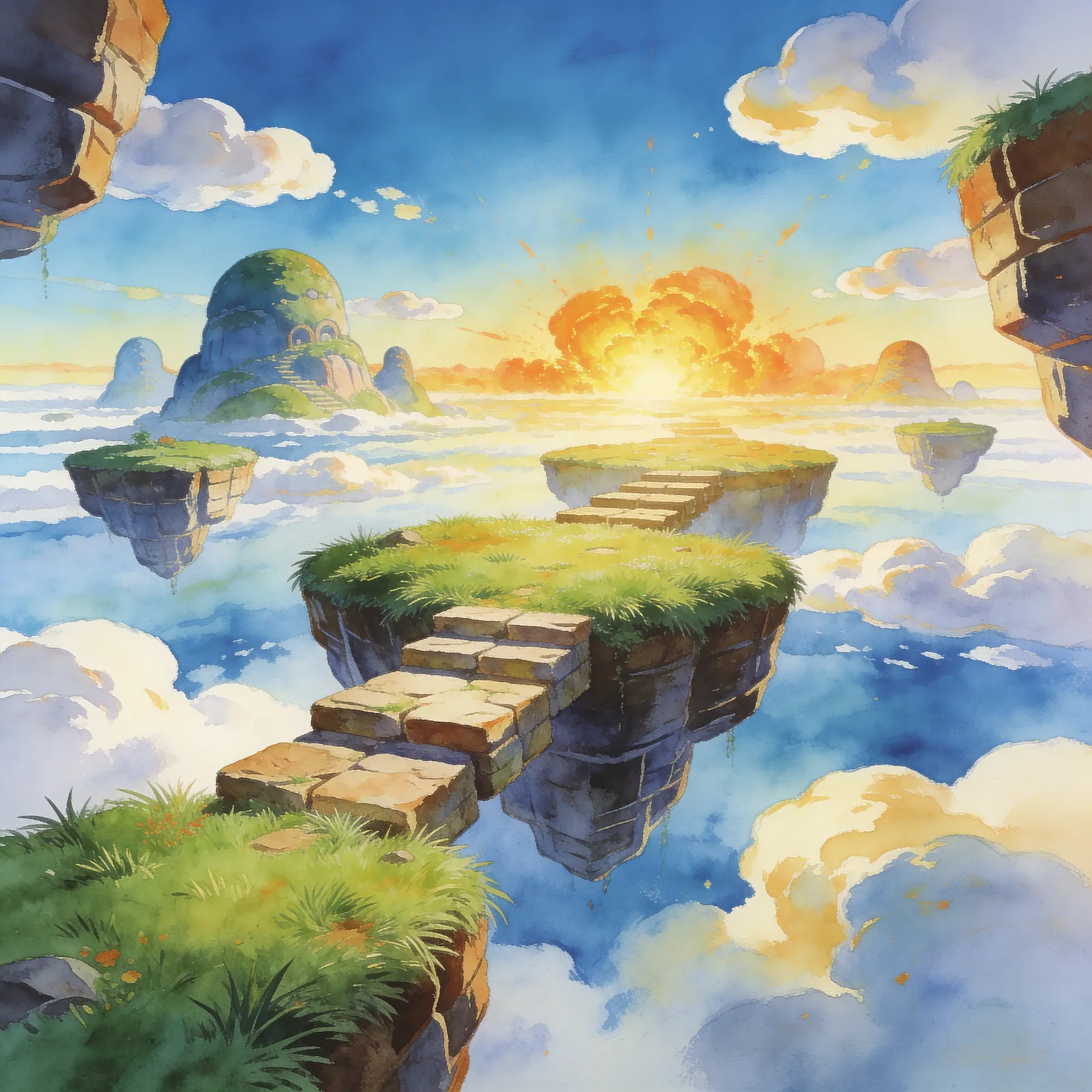 Bomberman 64 backdrop art