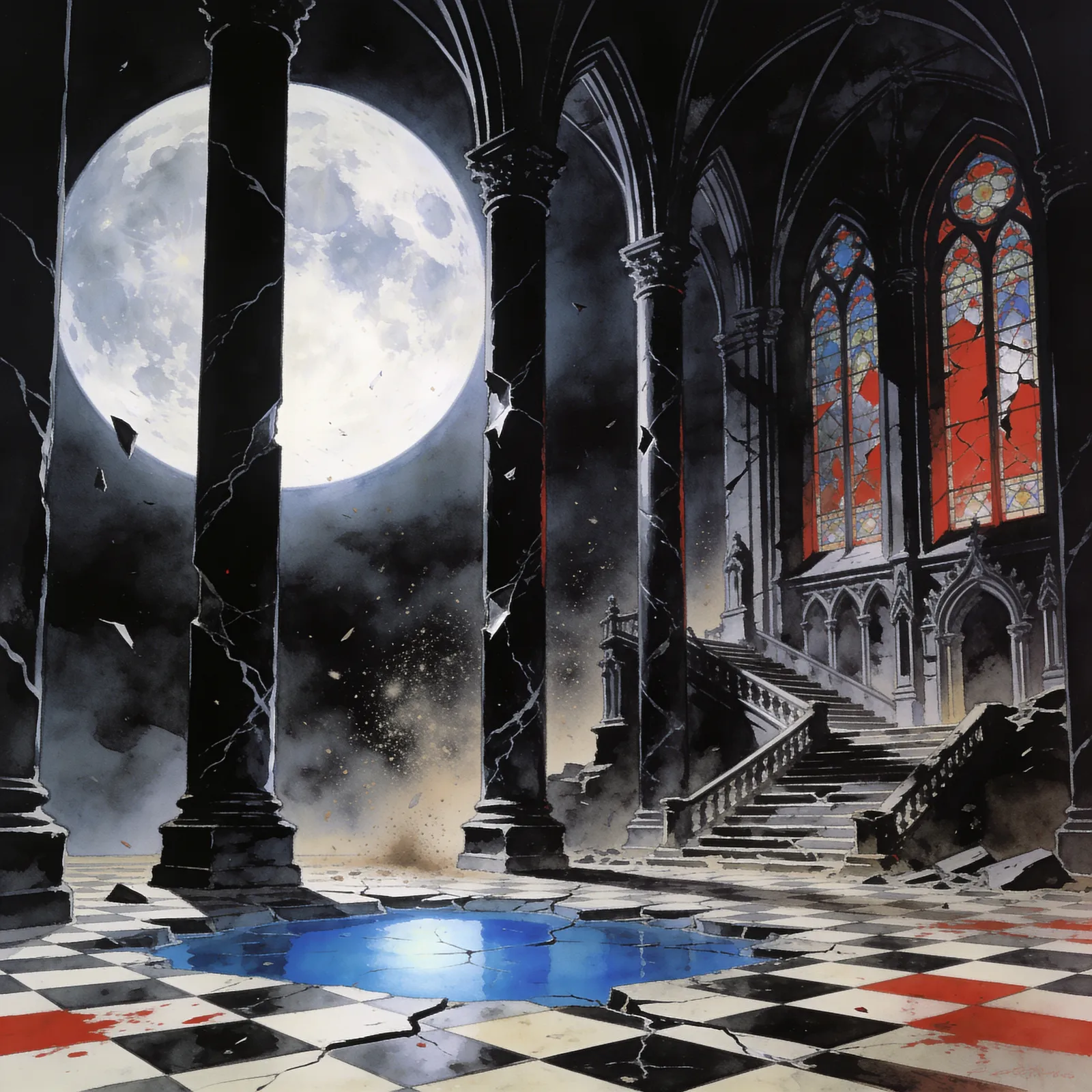 Devil May Cry backdrop art