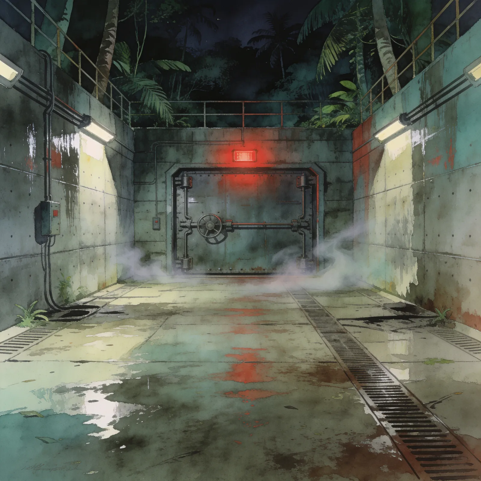 Dino Crisis backdrop art