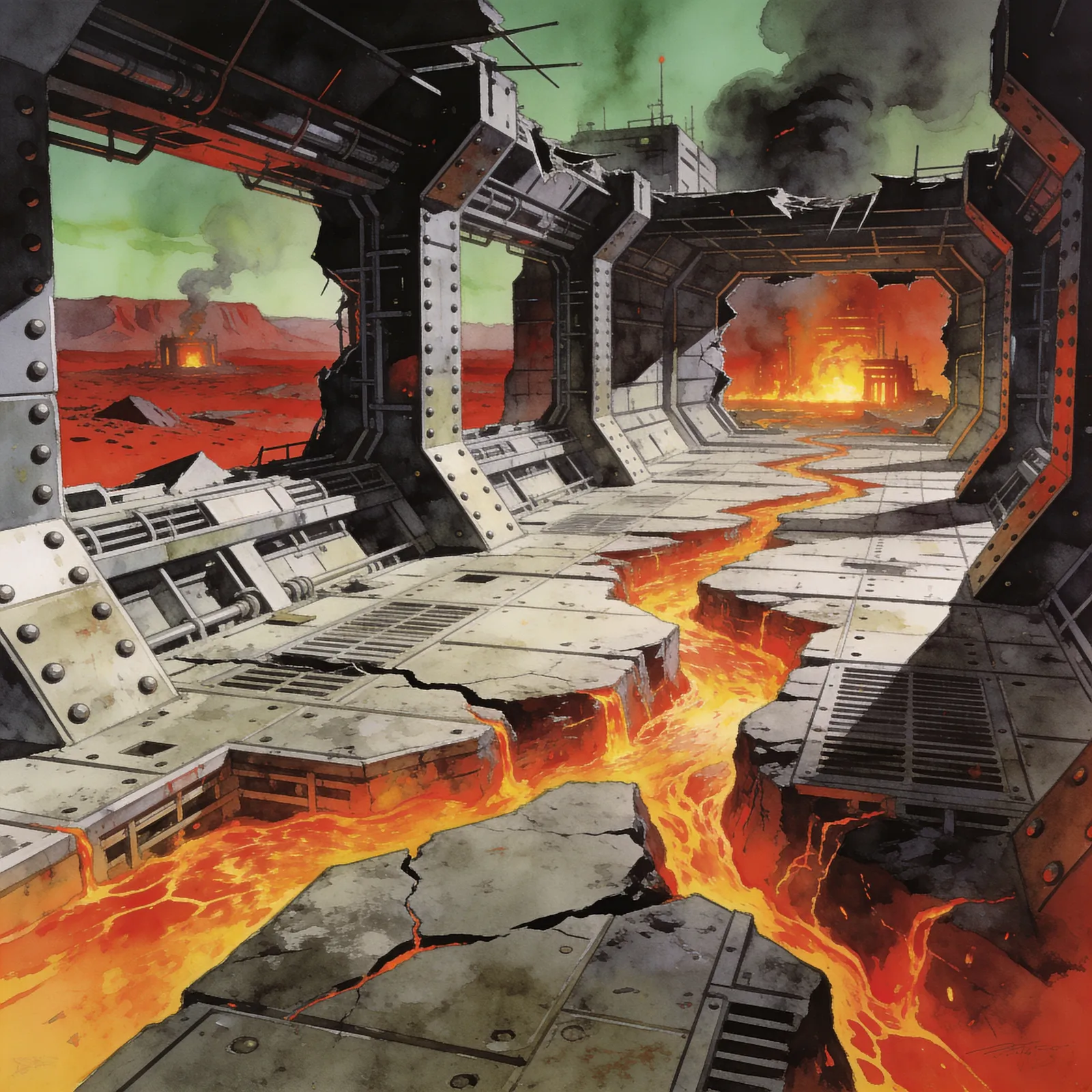 Doom backdrop art