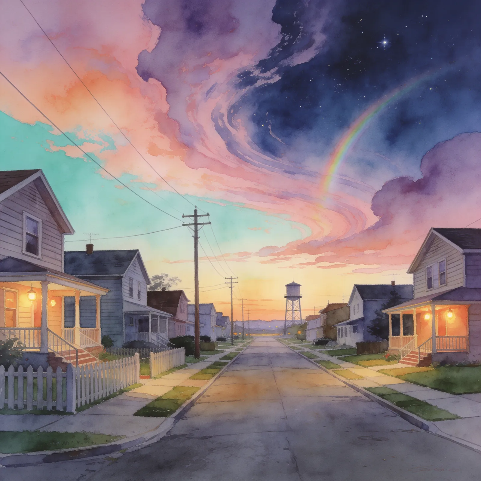 EarthBound backdrop art