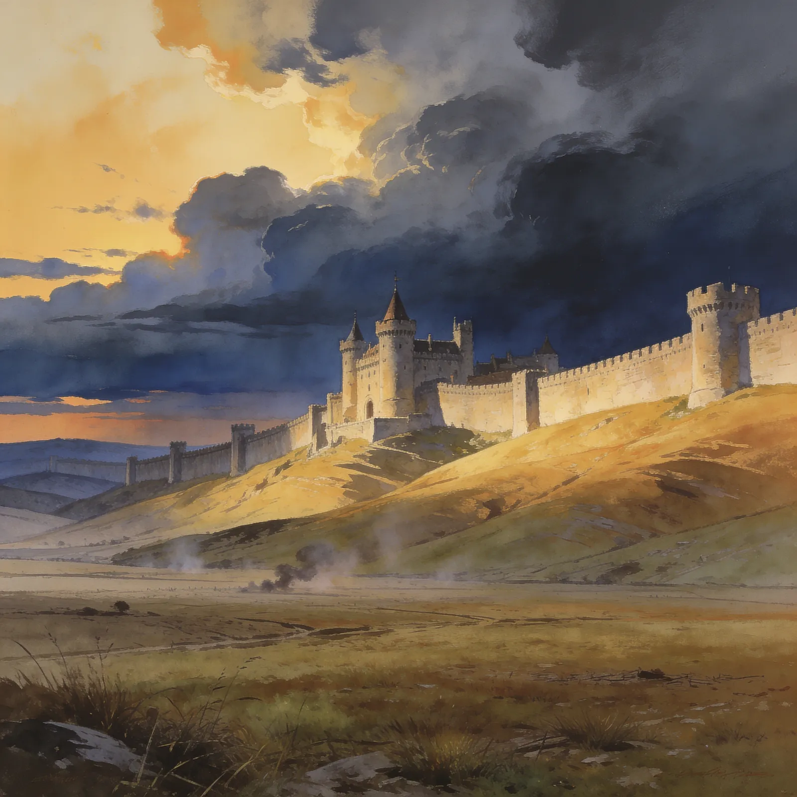 Final Fantasy Tactics backdrop art