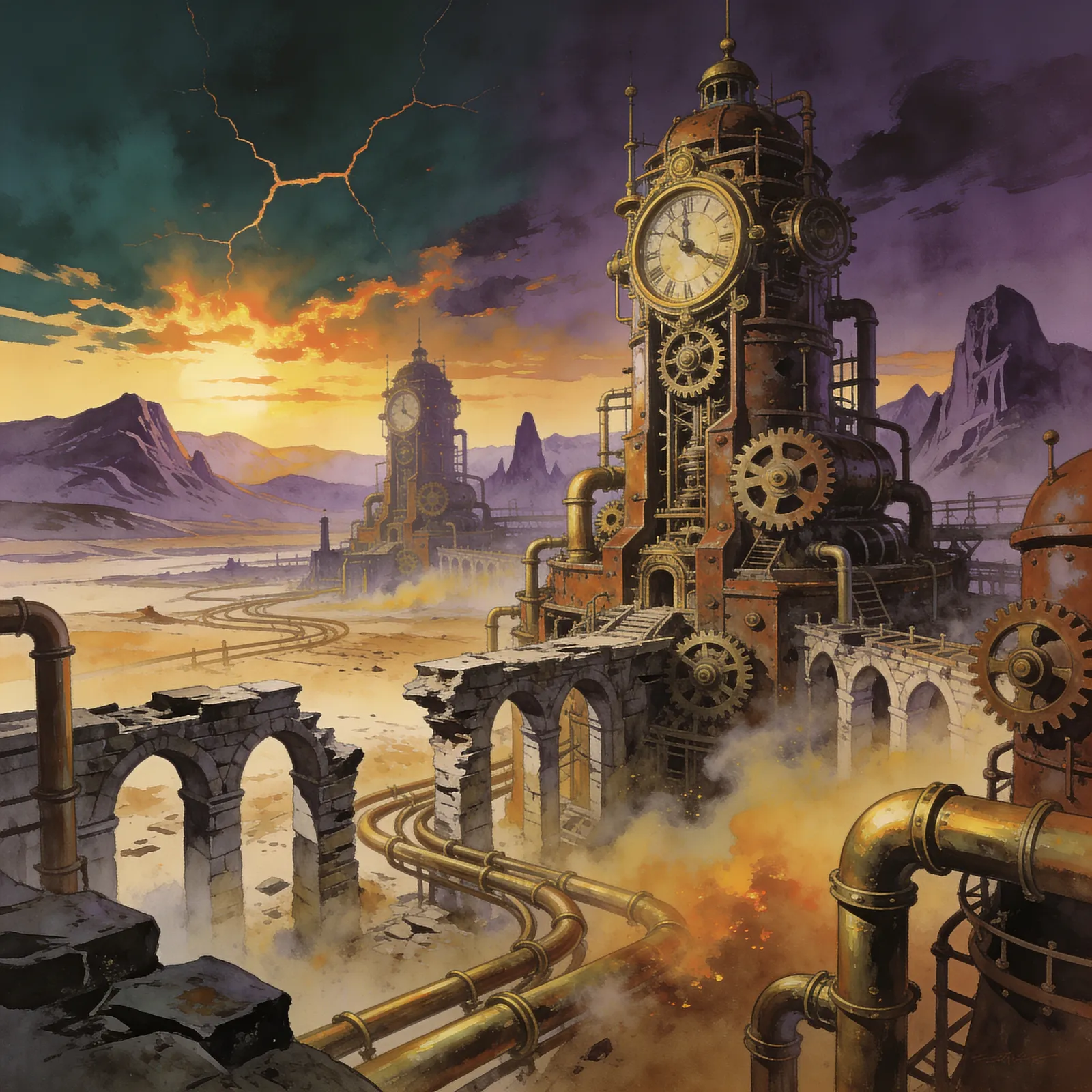 Final Fantasy VI backdrop art