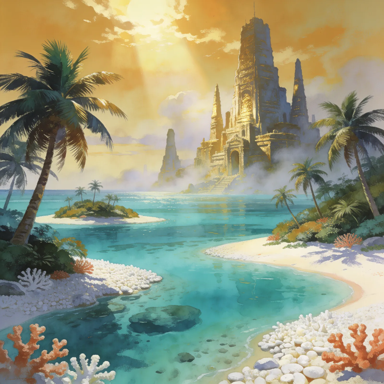 Final Fantasy X backdrop art