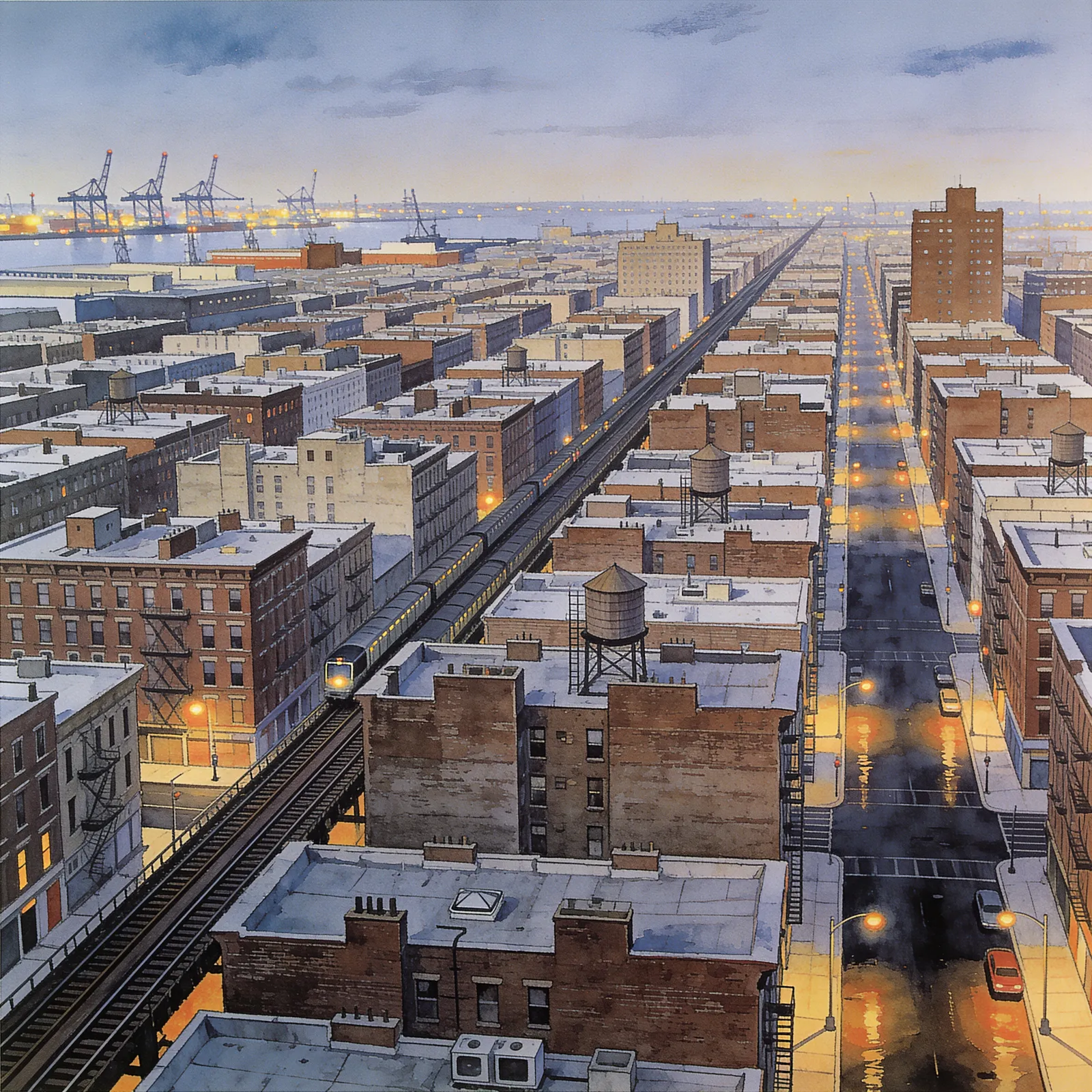 Grand Theft Auto backdrop art