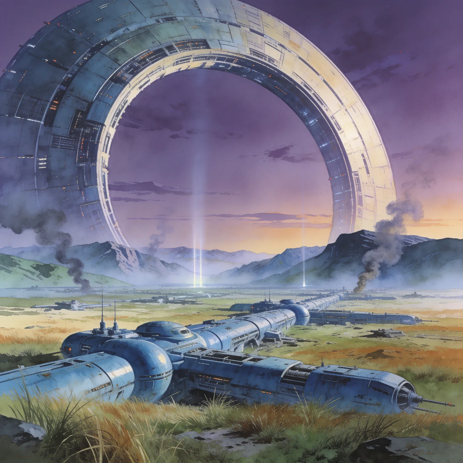 Halo 2 backdrop art