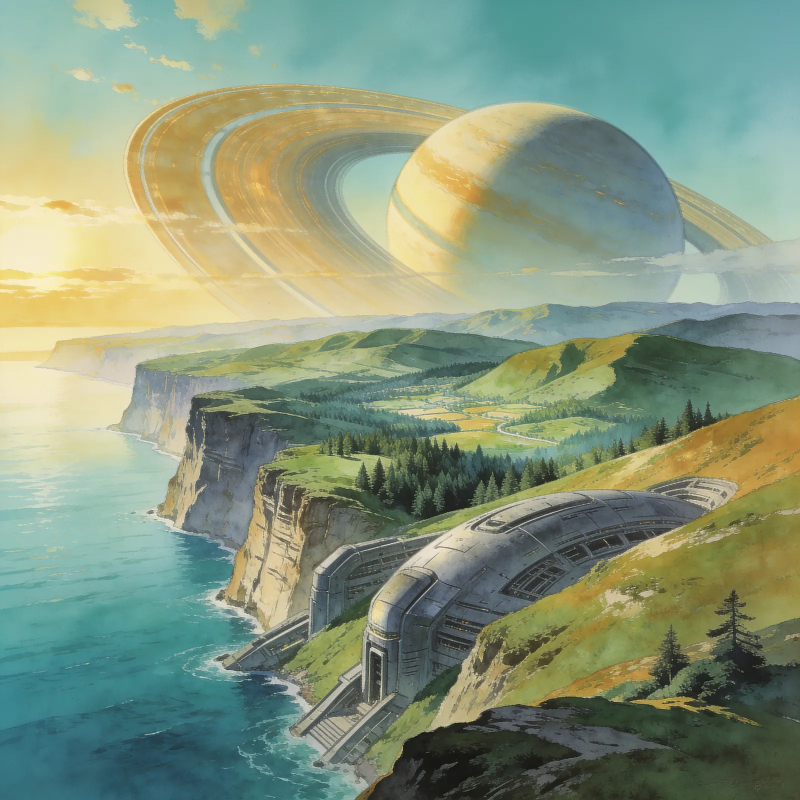 Halo: Combat Evolved backdrop art