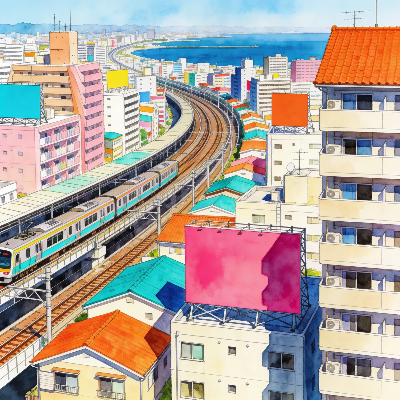 Jet Set Radio backdrop art