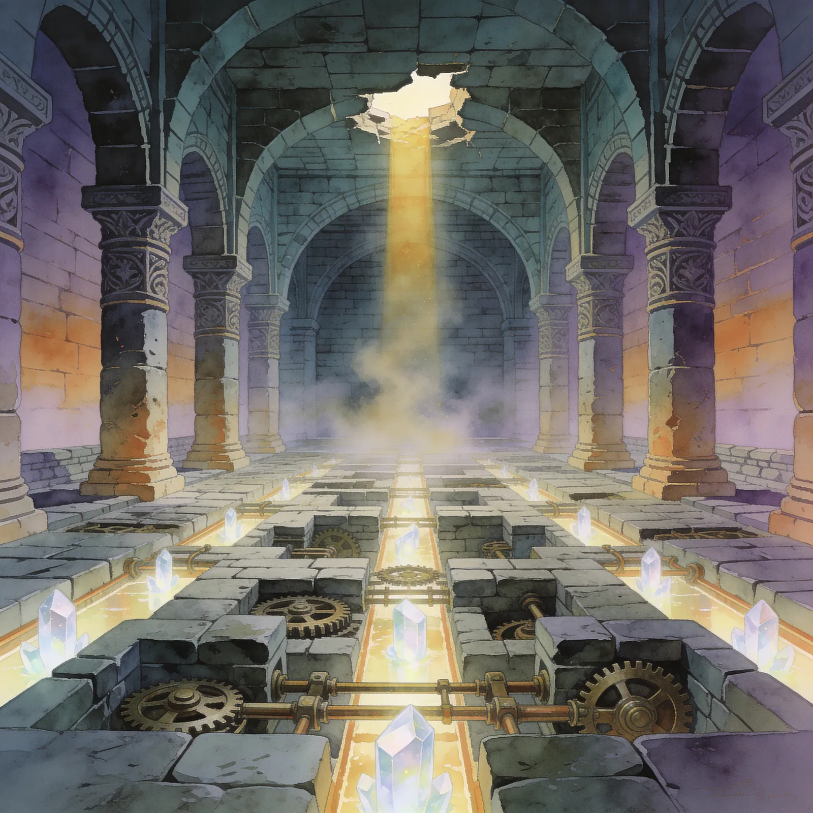 Lufia II: Rise of the Sinistrals backdrop art