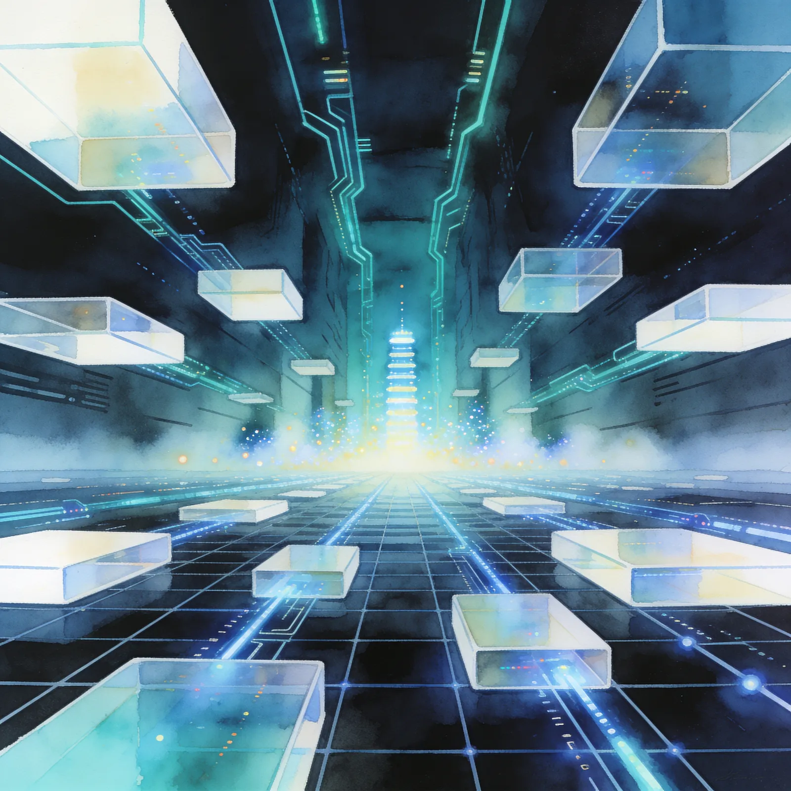 Mega Man Battle Network 2 backdrop art