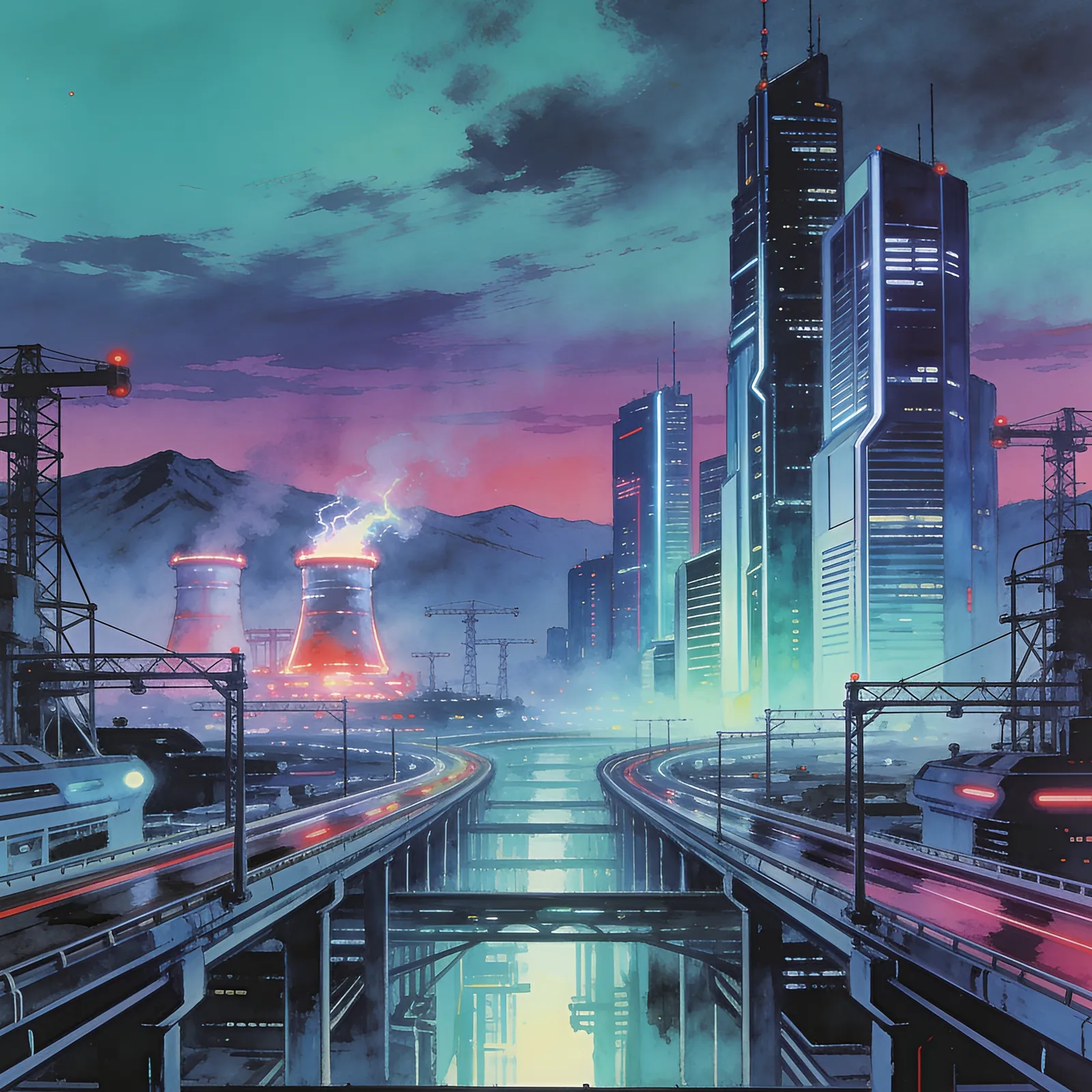 Mega Man X backdrop art