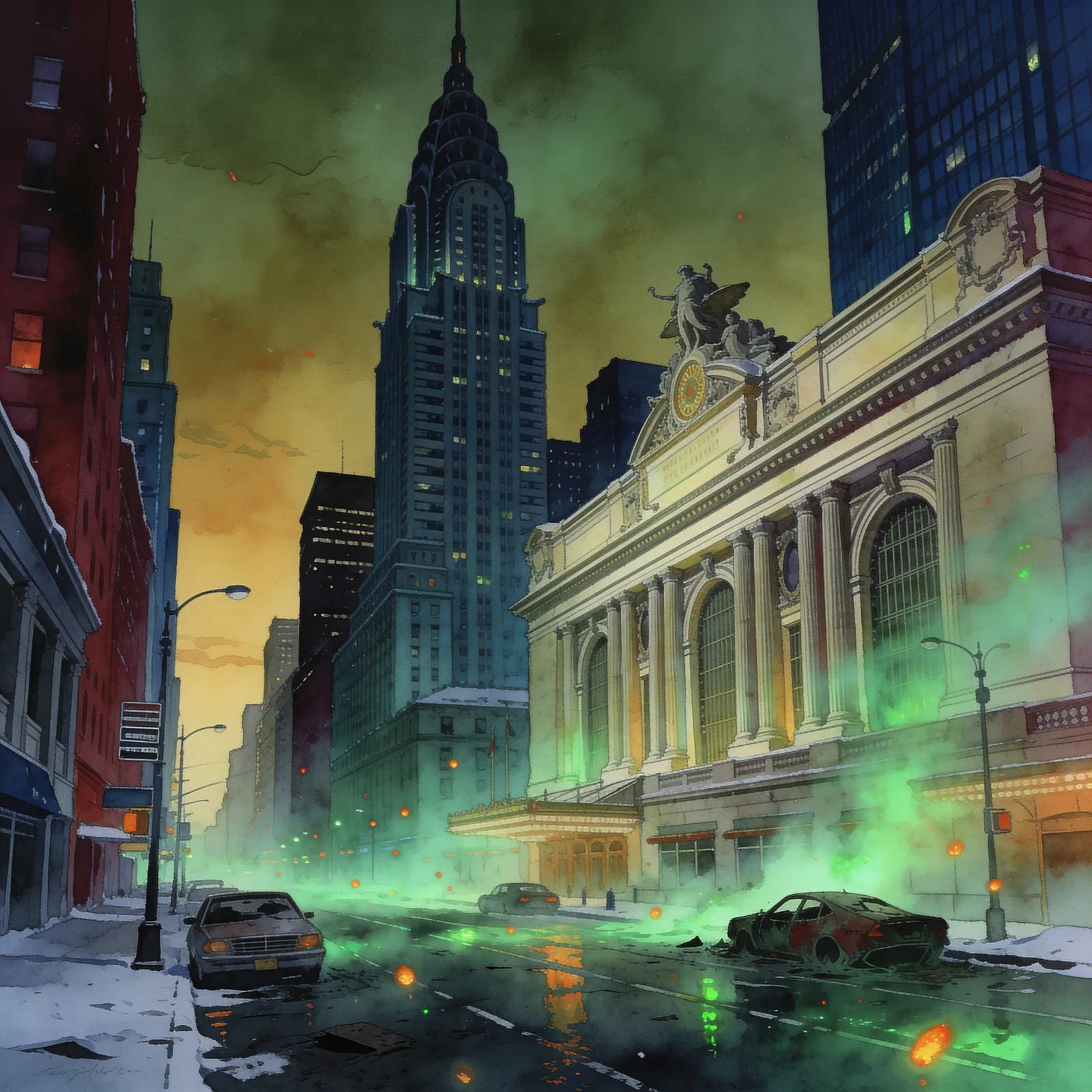 Parasite Eve backdrop art