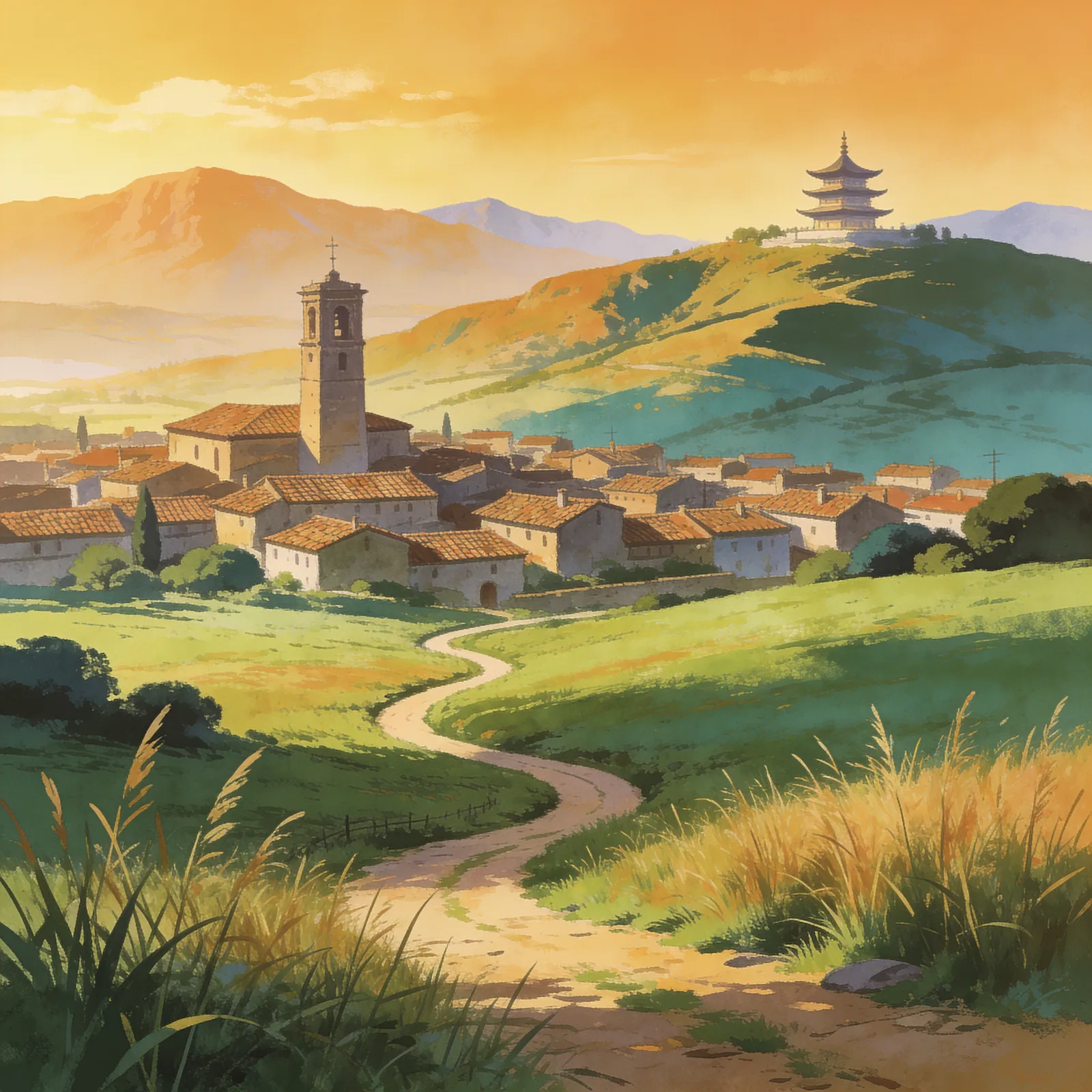 Pokémon Gold backdrop art