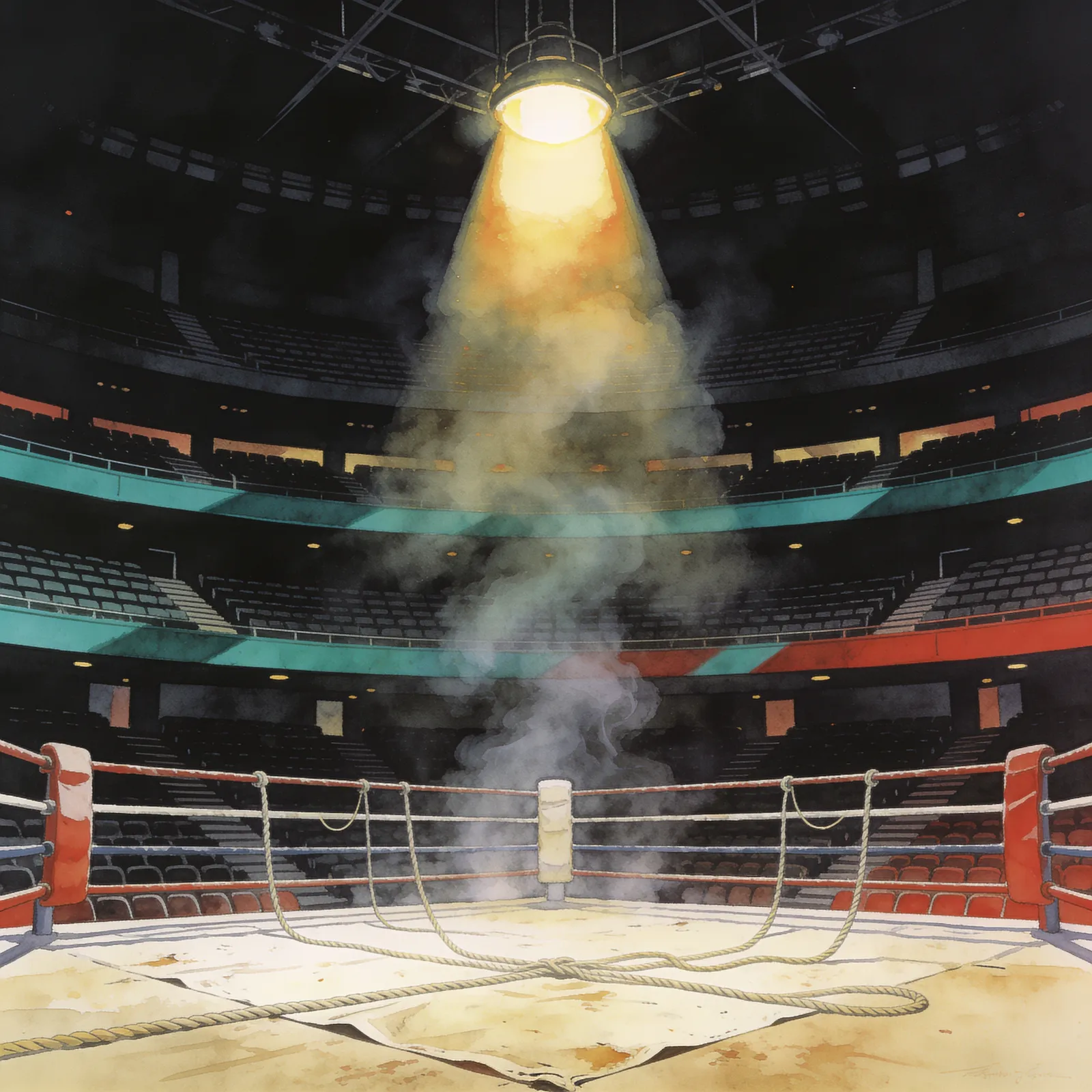 Punch-Out!! backdrop art