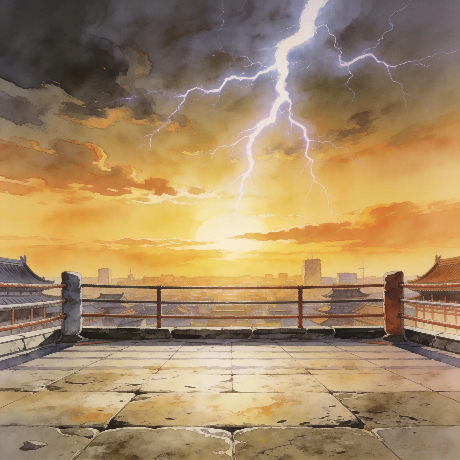 Street Fighter II Turbo: Hyper Fighting backdrop art