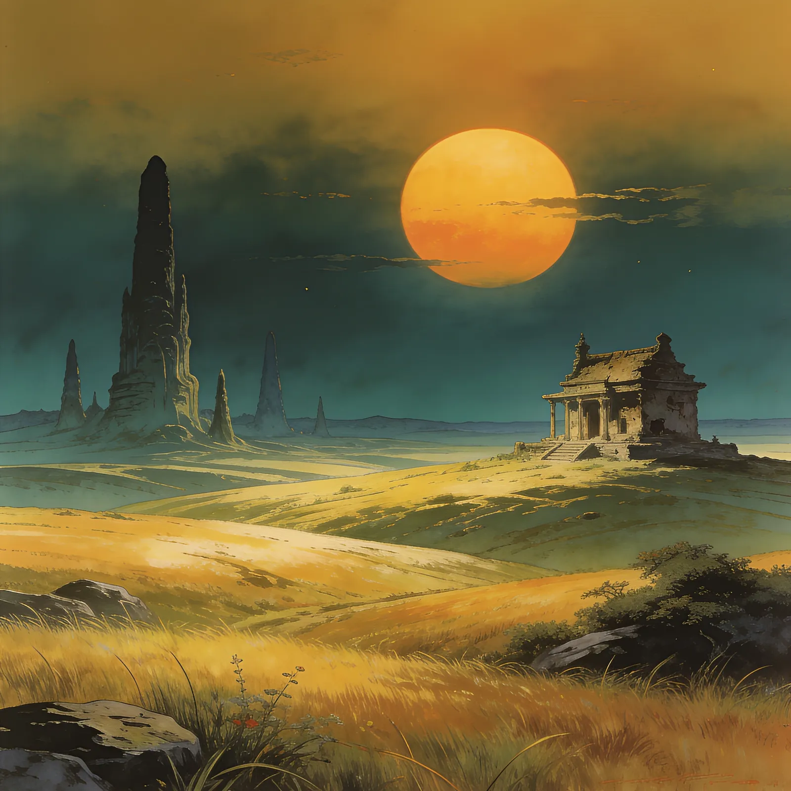The Legend of Zelda: Ocarina of Time backdrop art