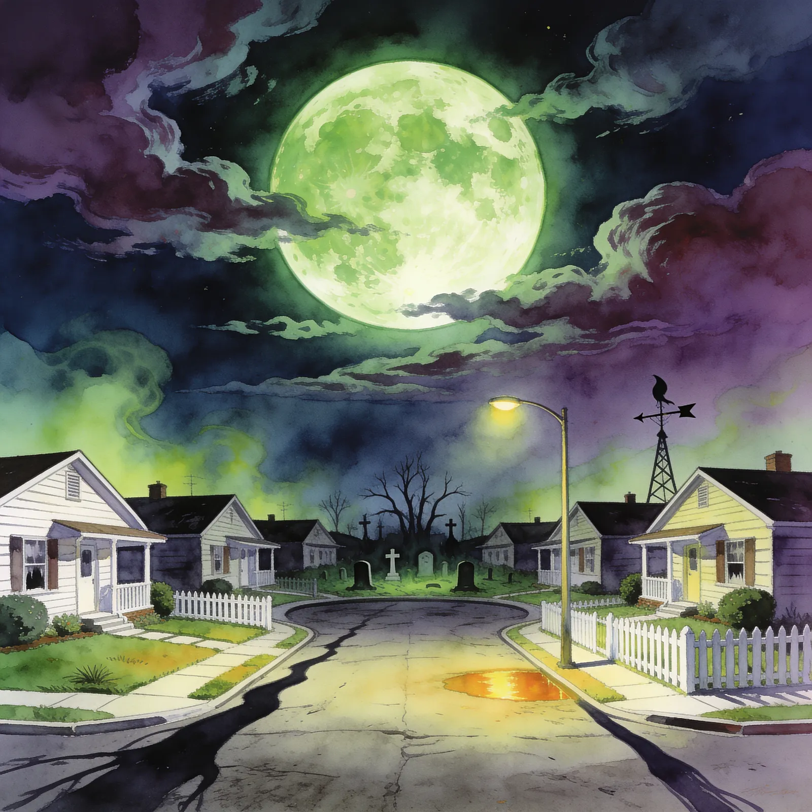 Zombies Ate My Neighbors backdrop art