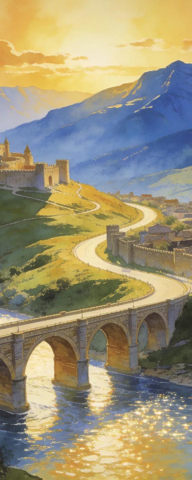 Original backdrop art for Final Fantasy
